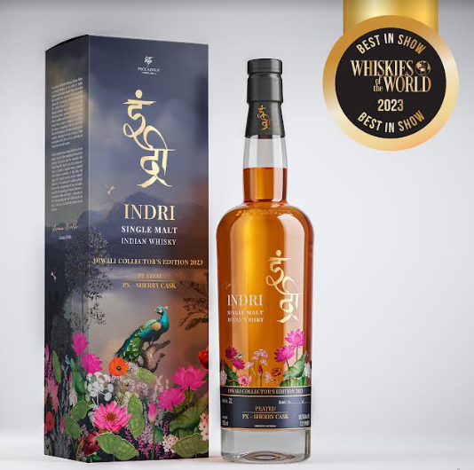 Indri ‘The Best Whisky In The World’ Wins ‘Best in Show Double